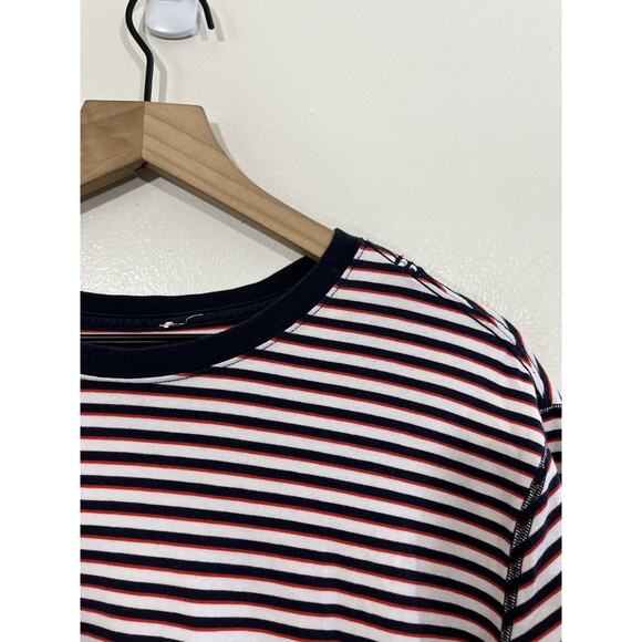 Lululemon Classic Striped T-Shirt L Normcore Basic Casual Street Skate 90s Dad - Picture 5 of 14